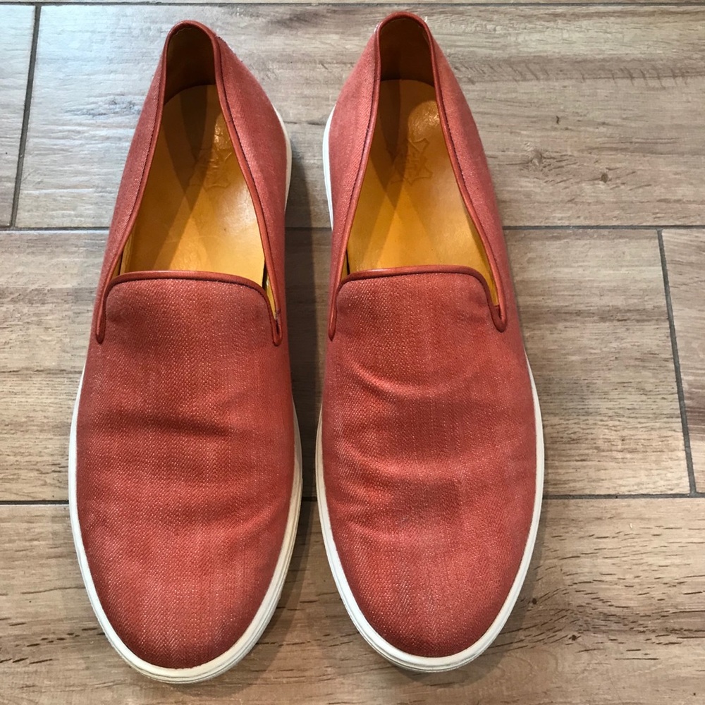 Undandy Custom Slip On Canvas And Leather Shoes - image 1